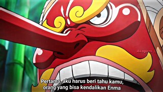 ENMA pedang legendaris ! apa jadinya klo Zoro pegang ame no habakiri nya ya ? 🤔 #onepiece