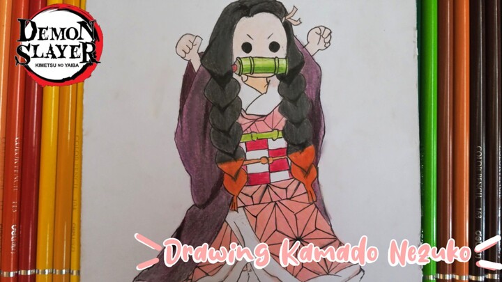Drawing Kamado Nezuko [ demon Slayer ] | Joy A.R