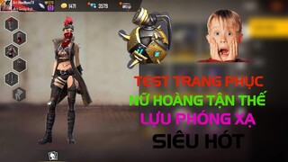 [ Free Fire ] ReView Trang Phục Hiếm Nữ Hoàng Tận Thế & Lựu Phóng Xạ Siêu Hót - Học Mõm