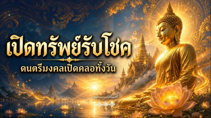 เปิดทรัพย์รับโชค 💰 เพลงมงคลเสริมดวงการเงิน เปิดคลอค้าขายตลอดวัน