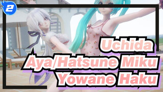 [Hatsune Miku MMD] Dive to BLUE/Uchida Aya × Hatsune Miku × Yowane Haku [Repost]_2