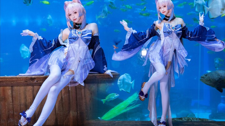 Có thật sự có ai đến thủy cung để chụp ảnh cá cảnh năm sao không?! Coral Palace Heart Sea cos