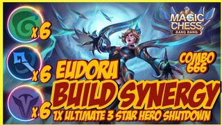 COMBO 666 EUDORA TERSAKIT ! EUDORA 6 SUPERHERO 6 MAGE 6 NATURE ! MAGIC CHESS