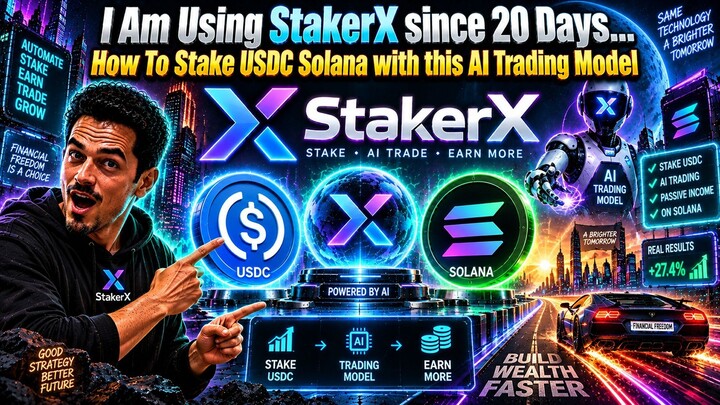 StakerX Solana USDC Trading Bot Update after 20 Days... How To Open Multiple Staking