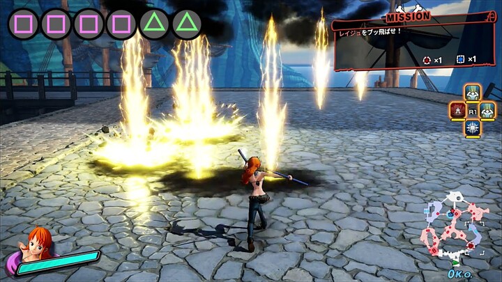 【海賊無双4】ナミ モーション集【ONE PIECE Pirate Warriors 4】