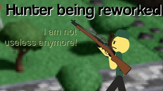Hunter being reworked (In a nutshell) - Tower Defense Simulator