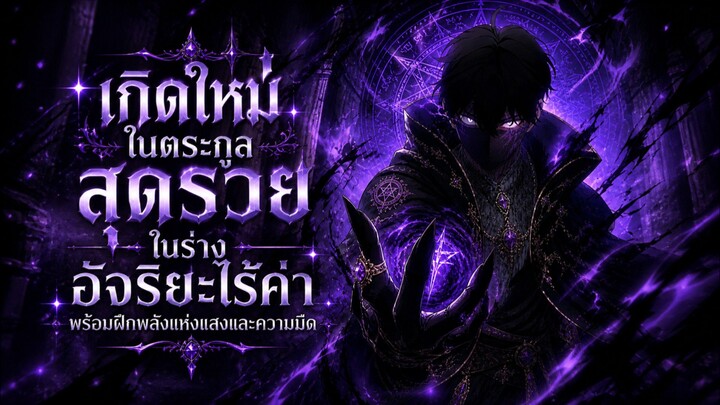 เกิดใหม่ในตระกูลสุดรวย ในร่างอัจริยะไร้ค่าพร้อมฝึกพลังแห่งแสงและความมืด ตอนที่1-52