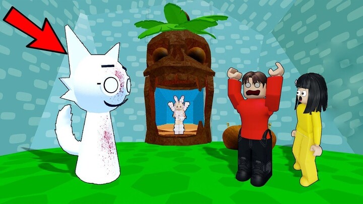 Yuta, Mio Dan baby Celine Kabur Dari Penjara Sprunki Wenda  ROBLOX