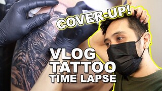 COVER UP NANAMAN SA SUBSCRIBER || VLOG 122 || TATTOO & TIME LAPSE