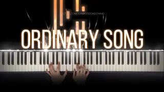 Marc Velasco - Ordinary Song | Piano Cover with Violin (with Lyrics & PIANO SHEET)