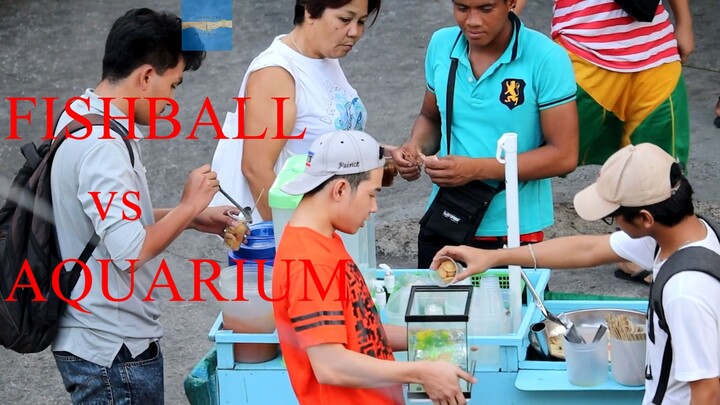 Bumili ng FISHBALL at ilagay sa Aquarium | #Walanghiya Request