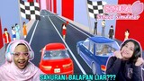 Reaksi Ani Nurhayani & Nafisa Fidela Balapan Di Sakura School Simulator, BALAPAN LIAR???