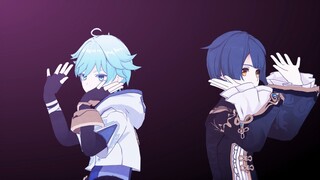 【原神MMD】重云与行秋的ロキROKI