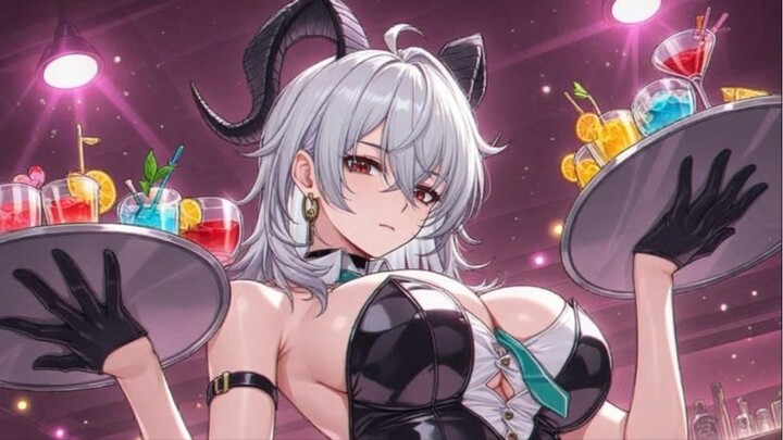 My istri jadi waiter night club🥵🔞💦