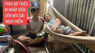 Tranh thủ trao số tiền khủng MTQ gửi cho chị Diễm nhập viện nếu để muộn sẽ không còn ý nghĩa.