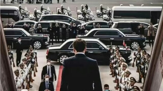 มาครงเยือนจีน เธอคุกเข่าถ่ายภาพสุดอลังการนี้