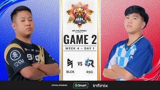 MPL PH S13 - W4D1 - BLCK vs RSG - GAME 2