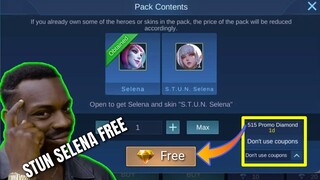 Buy Selena STUN Promo Diamonds is here | 100% Legit Event | MLBB