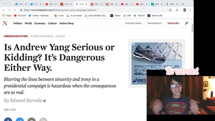 "Is Andrew Yang serious?" - journo headass