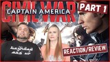 (First Time Watching) Marvel | Captain America - Civil War - Part 1 | Reaction | Review