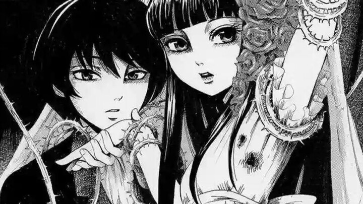 Horror comic "Blood and Bone Carnival" Come and become the young master's bride, and you will get al