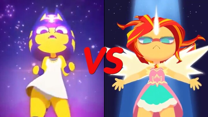 Ankha Zone VS Ankha Dance but Sunset Shimmer Anime Meme