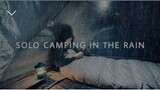 A DAY OF SOLO RAINING CAMPING AT THE EDGE OF A CLIFF °[4K]° ENJOYING WET SEASON •ASMR