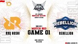 RRQ Hoshi vs Rebellion Zion Game 01 | MPLID S10 Week 3 Day 3 | RRQ vs RBL