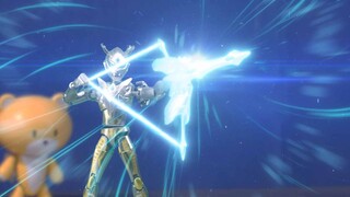 【Hoạt hình Stop Motion】Thắp sáng màn đêm! ! Ultimate Zero Flash! ! ! Khối xây dựng ma thuật Ultraman