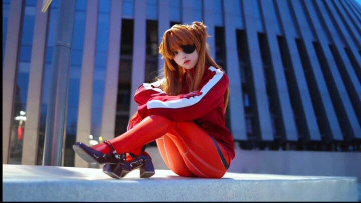 【Hangat】Film utuh cosplay Asuka yang menghabiskan lebih dari 3000, rasanya seperti susah payah menar
