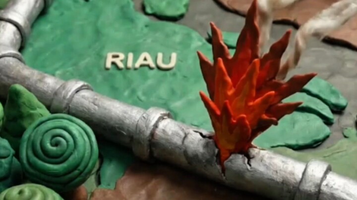 Dampak ledakan pipa gas di Indragiri Hilir