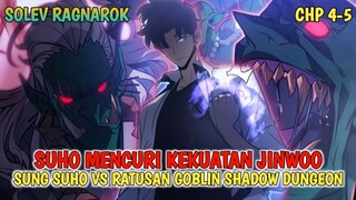 SUHO MENCURI KEKUATAN JINWOO ‼️ SUNG SUHO VS RATUSAN GOBLIN SHADOW DUNGEON ‼️ SOLO LEVELING RAGNAROK