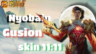 Nyobain Hero Gusion skin 11:11😎
