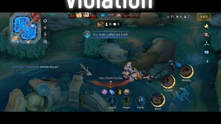 Creator is not violation