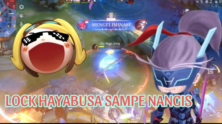 LOCK HAYABUSA SAMPE NANGIS😹
