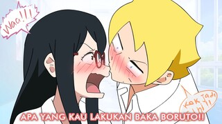 Moment BORUTO dan Sarada hampir...kena bibir😳😳[Boruto episode terbaru]