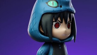 Ninja phiên bản Q + áo choàng vĩ thú? Bộ hộp Naruto này thật thú vị!