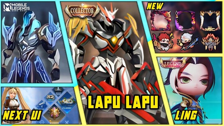 UPCOMING MECHA LAPU LAPU - LING LEGEND - MLBB NEW VISUAL | Mobile Legends #whatsnext