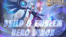 META TANK JUNGLER MENANGIS PAKE LUNOX BUILD INI | GMV MOBILE LEGENDS HERO LUNOX #bestofbest #mlbb