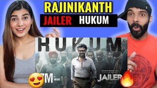 JAILER - HUKUM Lyric Video REACTION! | Superstar Rajinikanth | Sun Pictures | Anirudh | Nelson