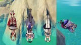 [ Genshin Impact ] Diving competition