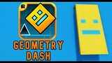 How to make a GEOMETRY DASH banner in Minecraft!