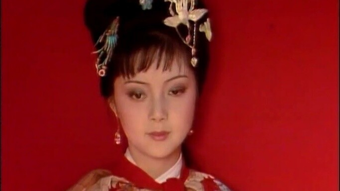 [1987 version of Dream of Red Mansions] Xue Baochai - facing the empty - a perfect marriage