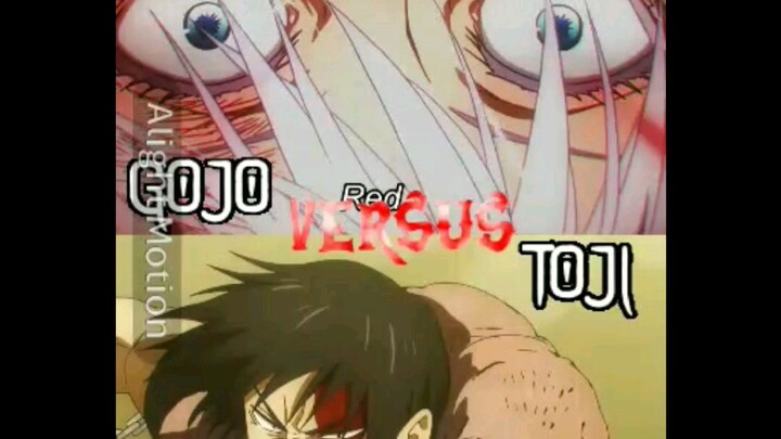 Gojo vs Toji (wis)