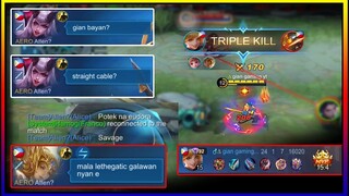 IS THAT YOU GIAN? DOING STRAIGHT CABLE? STYLE LIKE LETHERGATIC - ALICE | MLBB