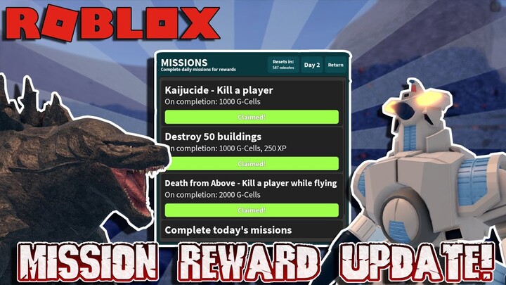 MISSION REWARD UPDATE!! - Kaiju Universe