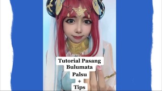 TUTORIAL PASANG BULUMATA PALSU+ TIPS | #JPOPENT