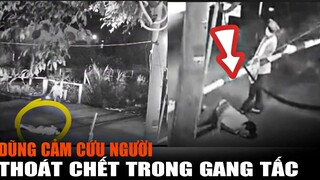 Video: Khoảnh khắc nhân viên gác chắn tàu cứu người thoát chết trong gang tấc