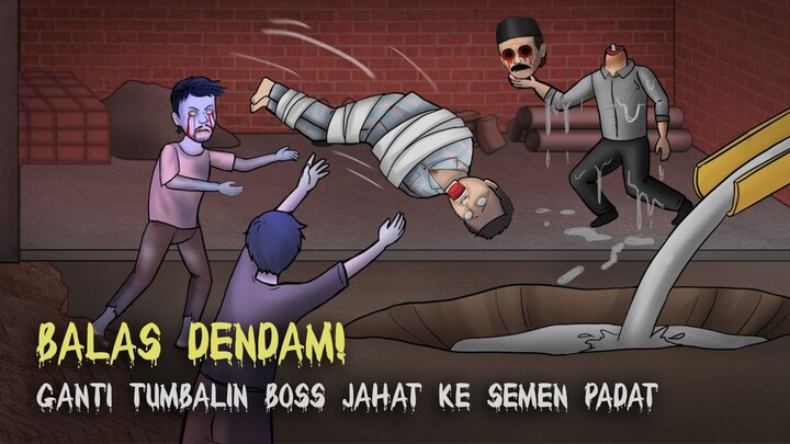 Bakso Setan jadi Tumbal Proyek 2 (Final) #HORRORKOMEDI | Kartun Hantu, Kartun Lucu