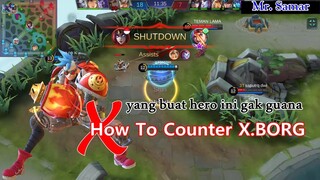 Cara Counter X BORG